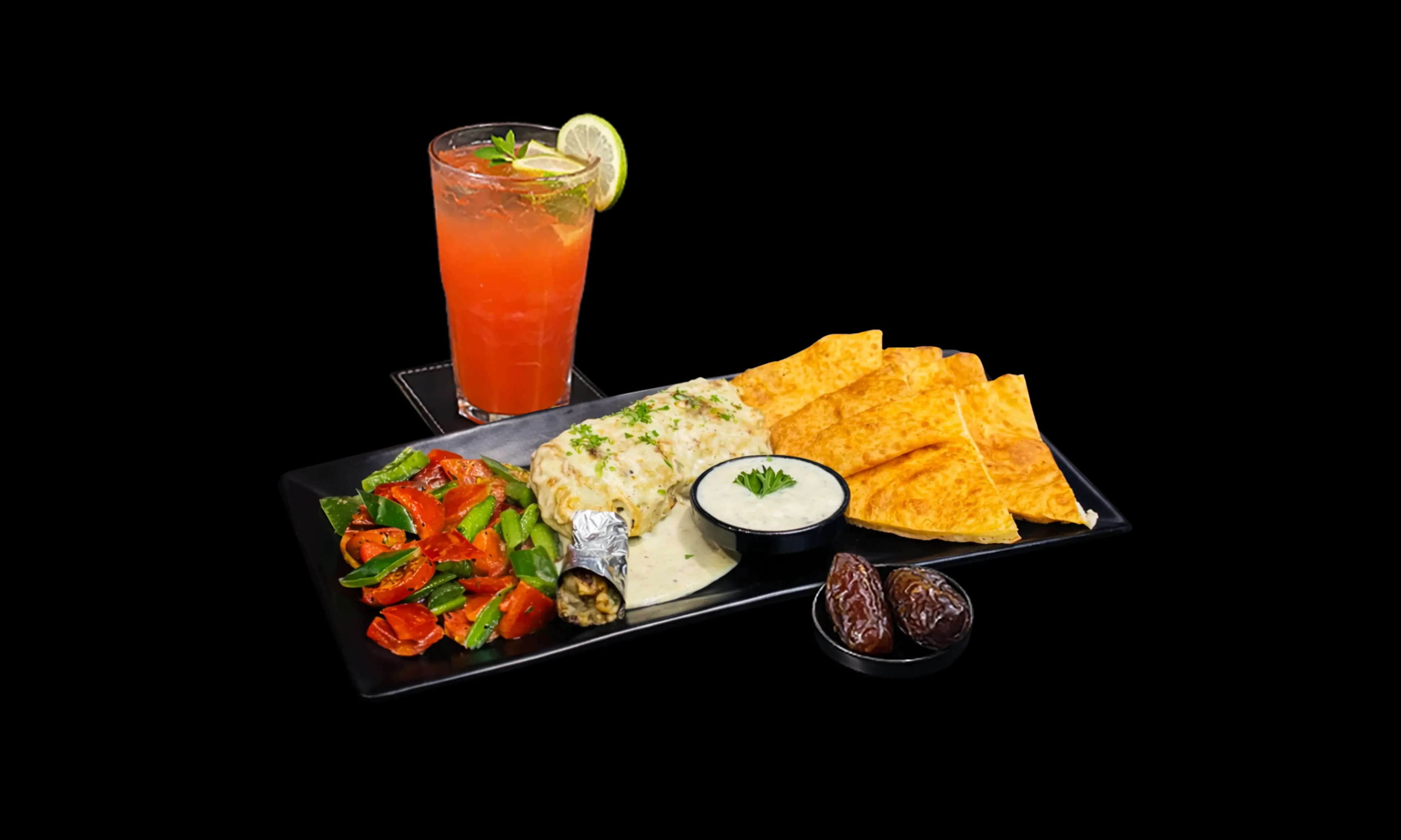 Ramadan Platter 3 - Pollo Bianca Velluto